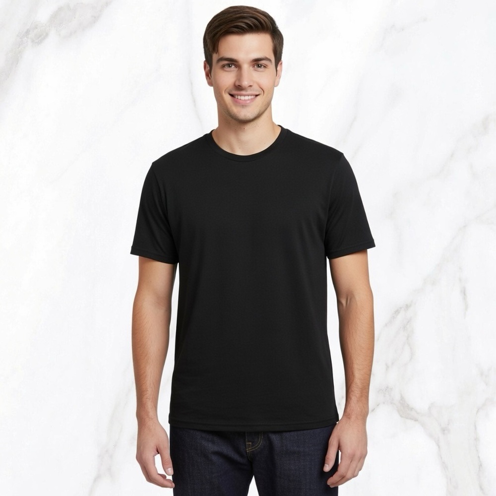 BYLT Men’s Black‎ Premium Basics Oversized Tee, Size XL